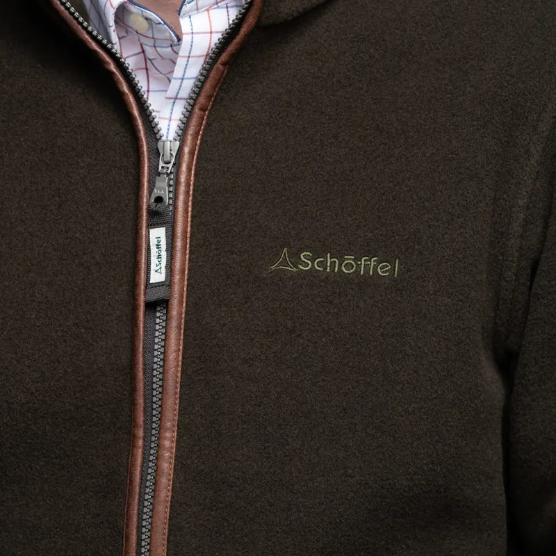 Schoffel Cottesmore Fleece Jacket Dark Olive-2